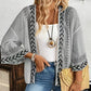 Retro-vest met geometrische print voor dames, met zonbescherming