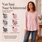 ⏰ Tijdelijke Aanbieding 💃 Dames Patchwork Top met Ronde Hals en Textuur ✨ Uniek patroon, aangenaam comfort & veel combinatiemogelijkheden