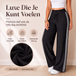 💥 Grote Korting 💃 Dames Wijde Broek met Trekkoord ✨ Verstelbare taille, ruim comfort & trendy casual‑stijl