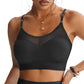 Dames push-up sportbeha met hol gaas