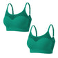 Dames push-up sportbeha met hol gaas