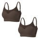 Dames push-up sportbeha met hol gaas
