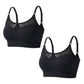 Dames push-up sportbeha met hol gaas