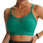 Dames push-up sportbeha met hol gaas