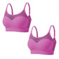 Dames push-up sportbeha met hol gaas
