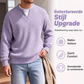 🔥 Nieuw Binnen – 50% KORTING ✨ Heren Wafel-T-shirt met Gelaagd Design – Comfortabele Pasvorm & Moderne Casual Look 👕