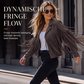 🌸 Nieuwe Collectie ✨ Dames Casual Jas met Franjes 🧥 Boho Look, Comfortabel & Trendy Design