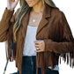 🌸 Nieuwe Collectie ✨ Dames Casual Jas met Franjes 🧥 Boho Look, Comfortabel & Trendy Design