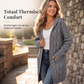 🌸 Nieuwe Collectie ✨ Lange Gebreide Dameshoodievest 🧶 Warm, Comfortabel & Praktisch met Zakken