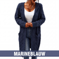 🌸 Nieuwe Collectie ✨ Lange Gebreide Dameshoodievest 🧶 Warm, Comfortabel & Praktisch met Zakken