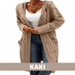 🌸 Nieuwe Collectie ✨ Lange Gebreide Dameshoodievest 🧶 Warm, Comfortabel & Praktisch met Zakken