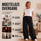 Casuele geplooide wide-leg joggingbroek voor dames
