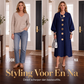 💙✨Elegant gebreide jurk met lange mouwen voor dames