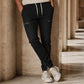 🔥 Tijdelijke Aanbieding ✨ Heren Slim Fit Denim Joggingbroek 👖 Elastische Tailleband, Jeanslook & Ultiem Comfort