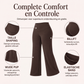 🌿 Comfort Keuze ✨ Dames Hoge Taille Wijde Pijpen Yogabroek 👖 Flexibele Pasvorm, Zachte Comfort & Elegante Sportieve Look