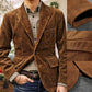 🔥50% korting❄️ Winterklaar | Herenblazer van corduroy met fleecevoering