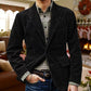 🔥50% korting❄️ Winterklaar | Herenblazer van corduroy met fleecevoering