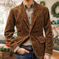 🔥50% korting❄️ Winterklaar | Herenblazer van corduroy met fleecevoering