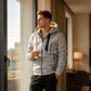 ❄️ Speciale aanbieding ✨ Warme Herenjas met Pluche Voering 🧥 Dikke Voering, Capuchon & Ultiem Comfort voor Koude Dagen