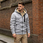❄️ Speciale aanbieding ✨ Warme Herenjas met Pluche Voering 🧥 Dikke Voering, Capuchon & Ultiem Comfort voor Koude Dagen