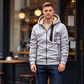 ❄️ Speciale aanbieding ✨ Warme Herenjas met Pluche Voering 🧥 Dikke Voering, Capuchon & Ultiem Comfort voor Koude Dagen