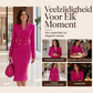 ✨ Nieuw binnen 👗 Dames Blazerjurk met Dubbele Knoopsluiting ✨ Elegante Pasvorm, Chique Uitstraling & Veelzijdige Stijl