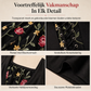🖤 Zwarte Dames Maxi-Jurk met Vierkante Hals – Lange Mouwen, Veter Korset Taille & Geborduurde Bloemen Mesh Details ✨