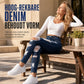 🔥 Trending Nu – Dames skinny jeans met hoge taille 👖 Gescheurde denimlook, stretch comfort & flatterende pasvorm ✨