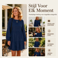 🍂🔥 50% KORTING VOOR EEN BEPERKTE TIJD! 👗 Vintage corduroy jurk voor dames – met lange mouwen, elegant en comfortabel voor de herfst ✨