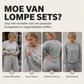 ✈️Gratis verzending✨ Nieuwe Look 💫Elegant 2‑delig dames set sweatshirt + midi rok, comfortabel gebreid ensemble