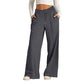 🍂✨Casual broek met wijde pasvorm, trekkoord en elastische tailleband voor dames
