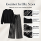 🌟 Populaire Stijl 💫 Vrouwen Casual Set: Ronde Hals Top & Bedrukte Broek – Relaxed Kleurrijk en Complete Outfit