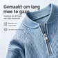 ✨Heren corduroy sweatshirt met halve rits, casual top met opstaande kraag en lange mouwen
