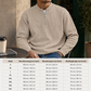 ✨Heren corduroy sweatshirt met halve rits, casual top met opstaande kraag en lange mouwen