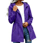 🌧️ Tijdelijke Aanbieding ✨ Dames Windjack met Capuchon – Halflange Waterafstotende Jas voor Comfort & Bescherming