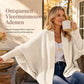 Dames Ruimvallend Vest met Vleermuismouwen en Gebreide Sjaalkraag voor Herfst en Winter
