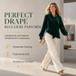 Dames velvet long Sleeve T-shirt met lintdesign