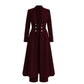 ✈️Gratis verzending🍂 Herfst Favoriet ✨ Elegante Dames 2-Delige Outfitset met Retro Lange Mouwen Jas & Eenvoudige Broek – Chique Casual Look