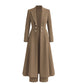 ✈️Gratis verzending🍂 Herfst Favoriet ✨ Elegante Dames 2-Delige Outfitset met Retro Lange Mouwen Jas & Eenvoudige Broek – Chique Casual Look