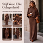 Dames Set met Vleermuismouwen Top & Lange Maxi Rok 🧶 Elegante 2-delige Outfit voor Alledaags en Feest
