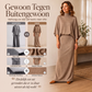 Dames Set met Vleermuismouwen Top & Lange Maxi Rok 🧶 Elegante 2-delige Outfit voor Alledaags en Feest