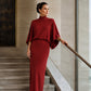Dames Set met Vleermuismouwen Top & Lange Maxi Rok 🧶 Elegante 2-delige Outfit voor Alledaags en Feest