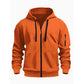 🔥 Winter Aanbieding ❄️ Casual Thermisch Heren Hoodjack – Warme Voering, Comfortabele Pasvorm & Ideaal Voor Koude Dagen