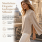 ✨ Nieuwe Collectie 🤍 Dames Gebreide Cape Poncho Trui met Knopen – Elegante Laagjeslook, Zacht Comfort & Tijdloze Stijl
