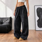 🔥 Nieuwe Trend ✨ Dames Luipaardprint Wijde Been Joggingbroek – Comfortabele Pasvorm, Modieuze Look & Casual Stijl