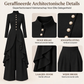 🔥Gratis verzending✈️✨ Elegante Lange Damesmantel 🧥 & Wijde Broek Set, Chique Outfit voor Werk & Feest ✨