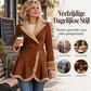 ✈️Gratis verzending🔥 50% KORTING ✨ Damesjas van Imitatiesuède met Shearling Voering – Warm & Stijlvol voor de Herfst en Winter 🍂