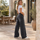 💎 Exclusieve Aanbieding 👖 Casual Stretch Wijde-pijp Jeans voor Vrouwen ✨ stretch denim, flatterende wijde pijp, eenvoudig te combineren