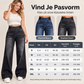 💎 Exclusieve Aanbieding 👖 Casual Stretch Wijde-pijp Jeans voor Vrouwen ✨ stretch denim, flatterende wijde pijp, eenvoudig te combineren