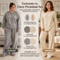 ✈️Gratis verzending💥 Beperkte Tijd Aanbieding 🧉 Dames Geribbelde Gebreid Top met Zijspleet & Broek Set ✨ rekbaar geribbelde stof, elegante zijspleet, comfortabele bijpassende set